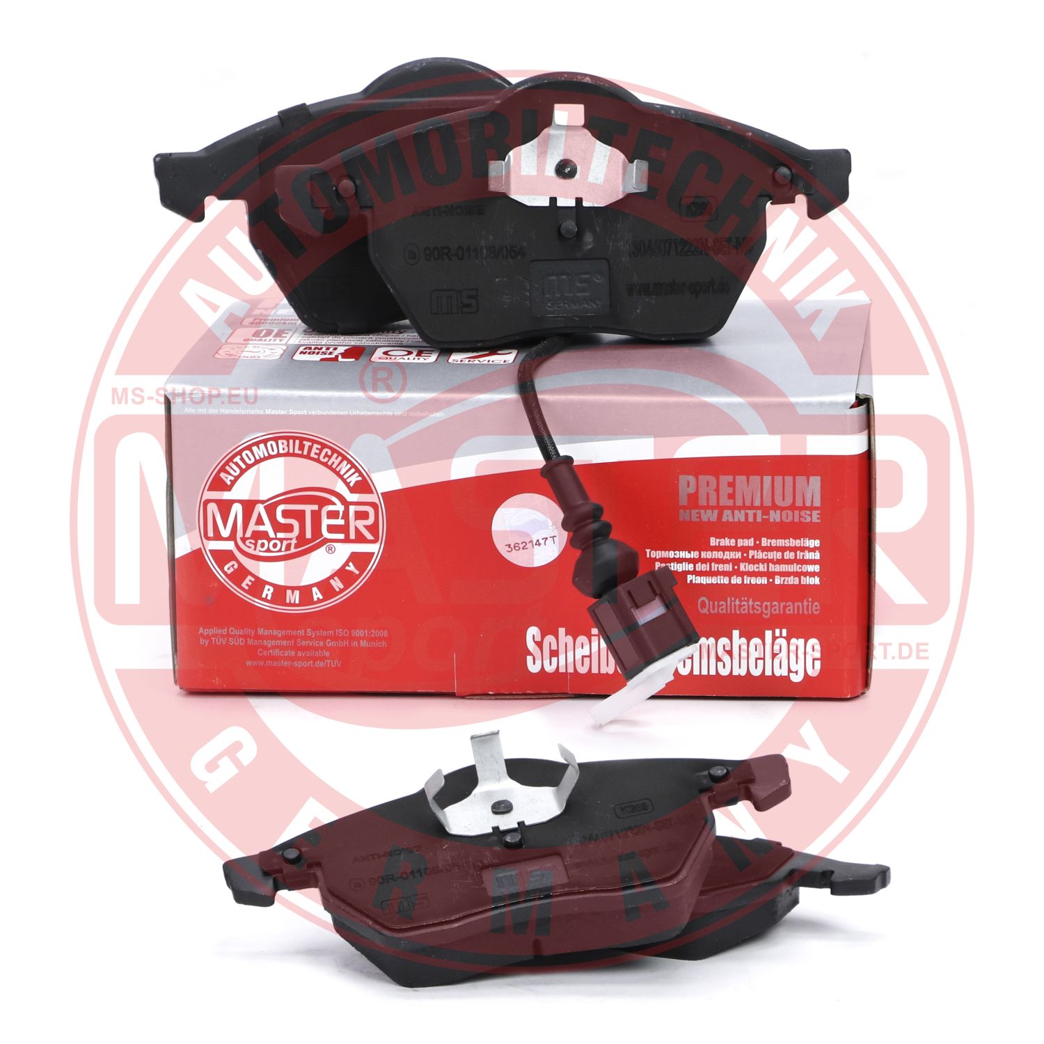 Placute frana MASTERSPORT GERMANY 13046071222N-SET-MS